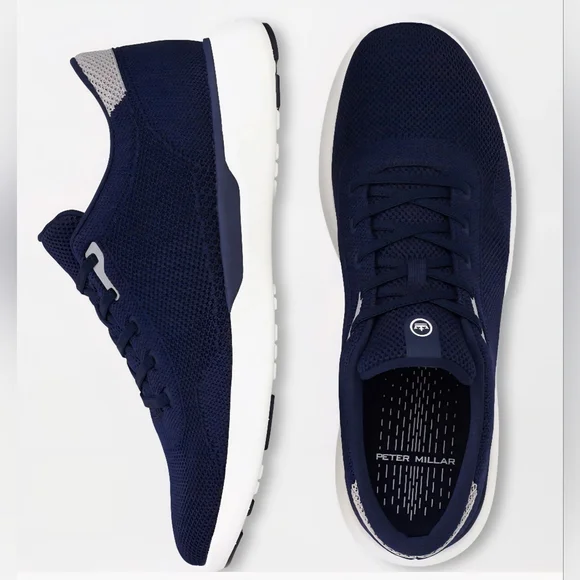 NIB Peter Millar Glide V3 Sneakers, Mens 8.5 - Picture 2 of 6